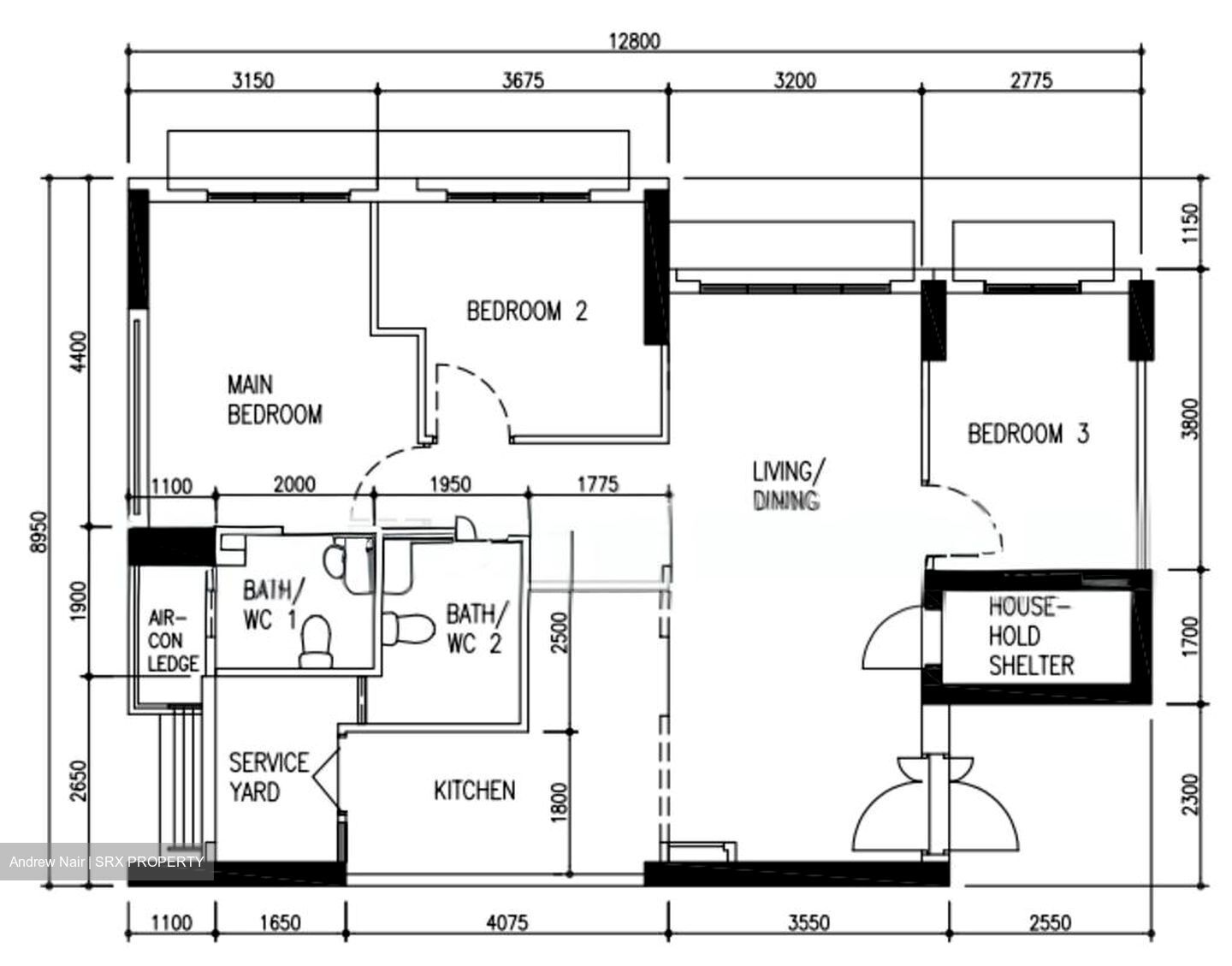 Blk 415D Waterfront I @ Northshore (Punggol), HDB 4 Rooms #553608901
